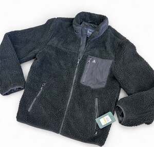 NEW Bass Outdoor Men's Highline Trail Full-Zip Fleece Jacket Black Beauty